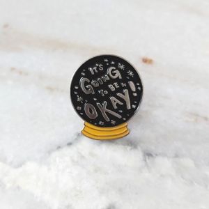🖤 3/$20 Crystal Ball Enamel Pin